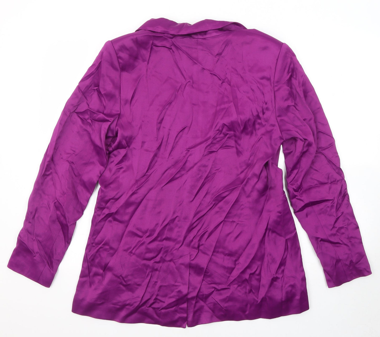 Womens UK Size 12 Marks and Spencer Regular Purple Suit Jacket