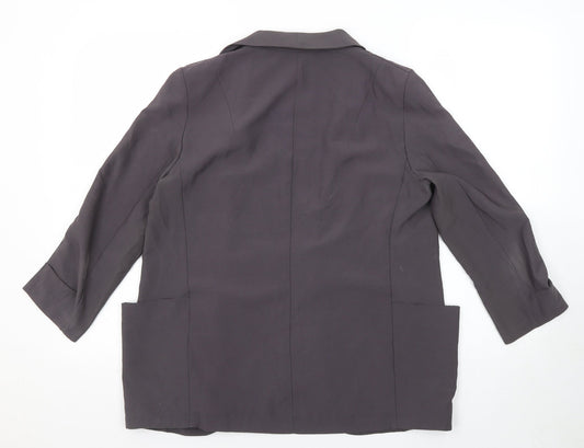 Womens UK Size 8 River Island Grey Jacket