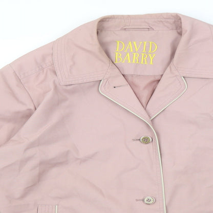 Womens UK Size 16 David Barry Pink Jacket