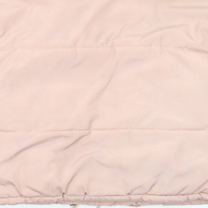 Womens UK Size 8 New Look Pink Puffer Jacket