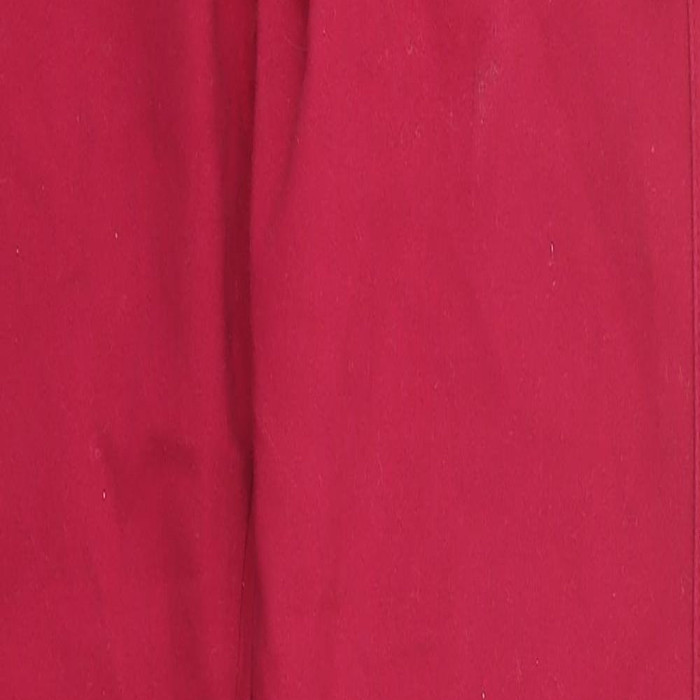 TU Womens Pink Cotton Skinny Jeans Size 12 Regular