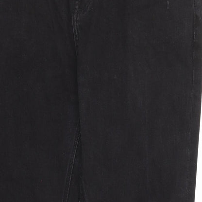 Denim & Co. Mens Black Cotton Skinny Jeans Size 38 in L32 in Regular Zip