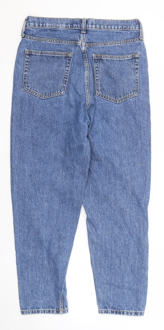 Gap Mens Blue Cotton Tapered Jeans Size 28 in Regular Zip