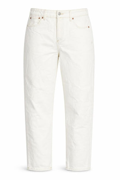 Womens UK Size 26 in Topshop Regular Fit Straight White Jeans