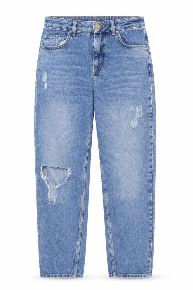 Womens UK Size 8 Denim & Co. Regular Fit Straight Blue Jeans