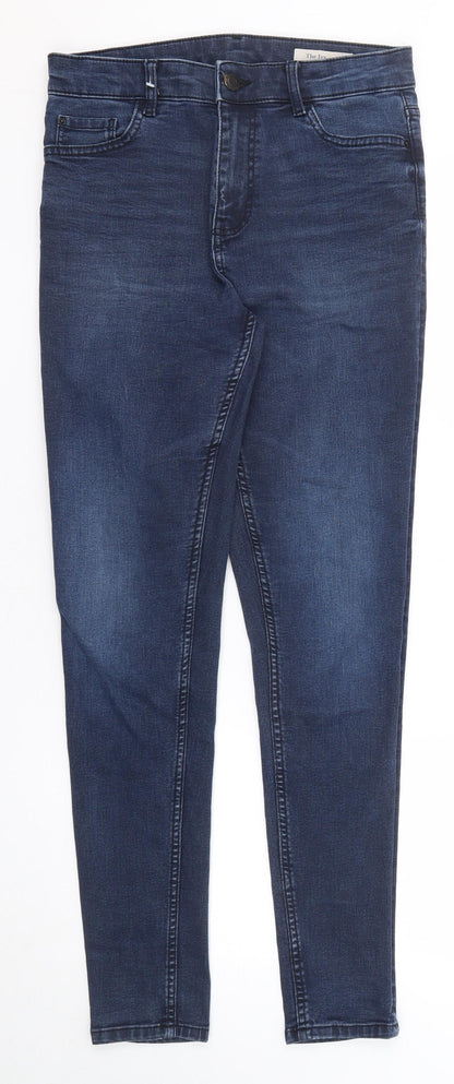 Womens UK Size 10 Marks and Spencer Regular Fit Skinny Blue Jeans