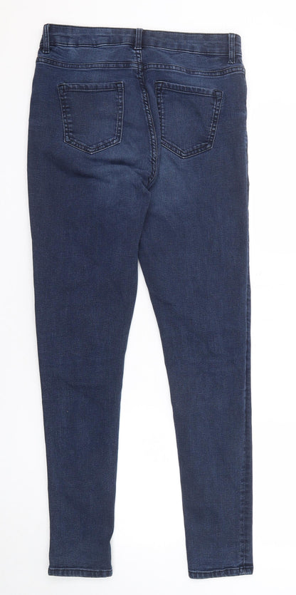 Womens UK Size 10 Marks and Spencer Regular Fit Skinny Blue Jeans