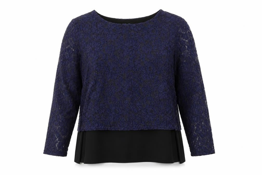 Womens UK Size 16 Blue Chameleon Blue Basic Blouse