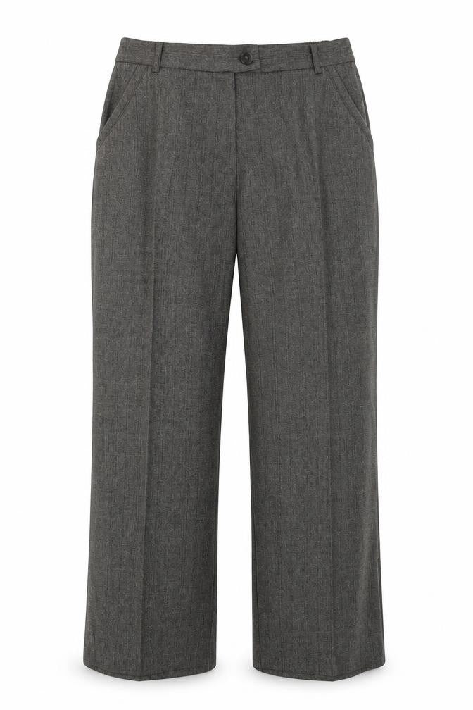 Womens UK Size 16 Anna Rose Regular Fit Dress Pants Grey Trousers