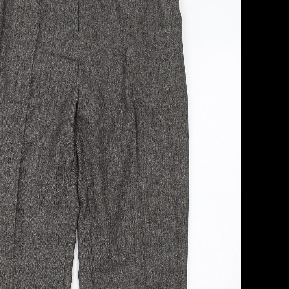 Womens UK Size 16 Anna Rose Regular Fit Dress Pants Grey Trousers