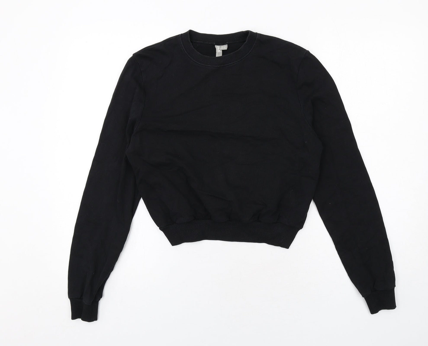 Womens UK Size 8 ASOS Black Pullover Sweatshirt