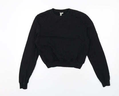 Womens UK Size 8 ASOS Black Pullover Sweatshirt