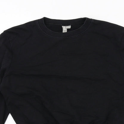 Womens UK Size 8 ASOS Black Pullover Sweatshirt