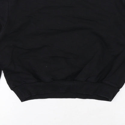 Womens UK Size 8 ASOS Black Pullover Sweatshirt