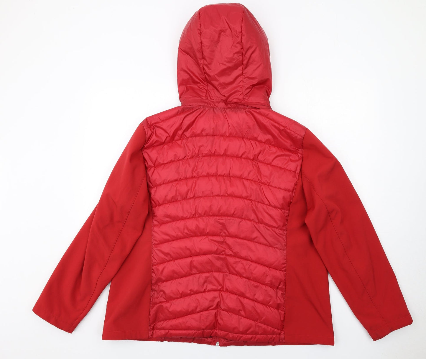 Cleo Womens Red Jacket Size 2XL Zip