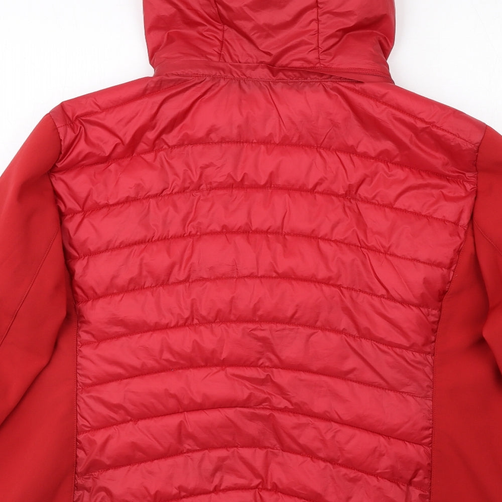 Cleo Womens Red Jacket Size 2XL Zip