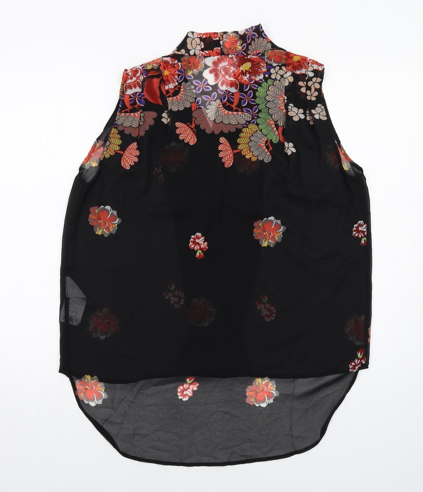 Womens UK Size M VERO MODA Black Basic Tank