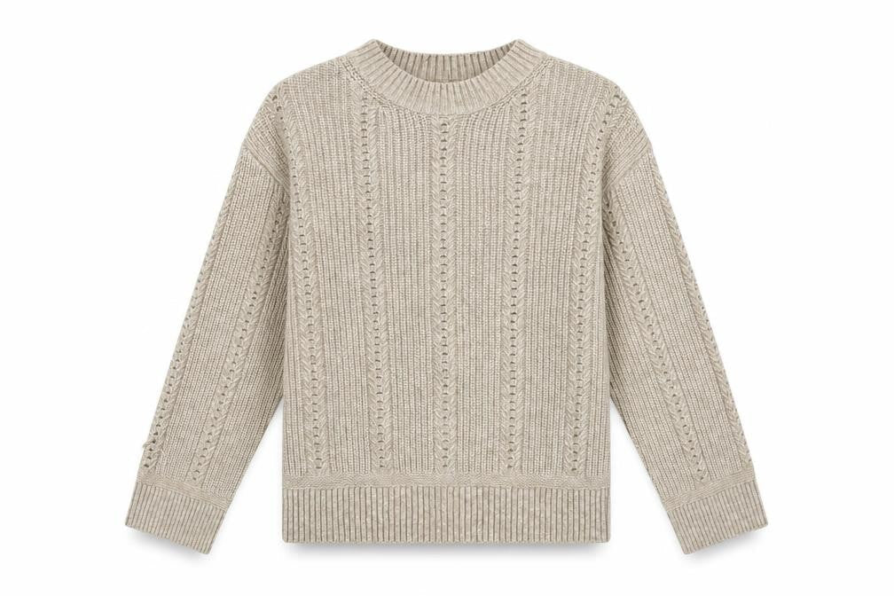 Womens UK Size S Marks and Spencer Brown Pullover Jumper