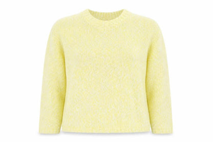Womens UK Size L Marks and Spencer Yellow Pullover Jumper