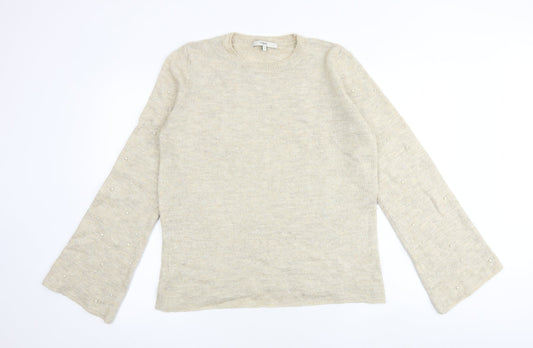Womens UK Size 12 NEXT Brown Pullover Jumper