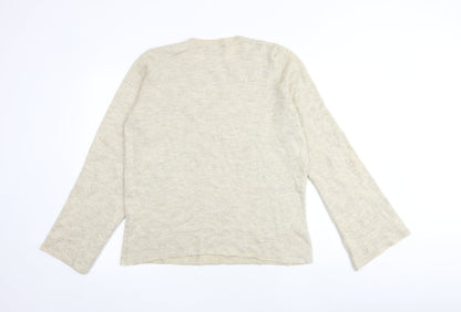 Womens UK Size 12 NEXT Brown Pullover Jumper