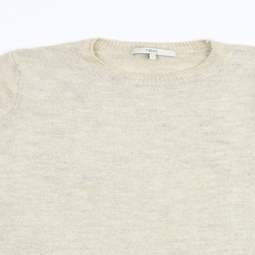 Womens UK Size 12 NEXT Brown Pullover Jumper