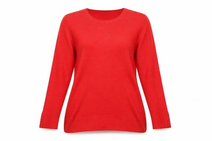 Womens UK Size 14 BHS Red Pullover Jumper