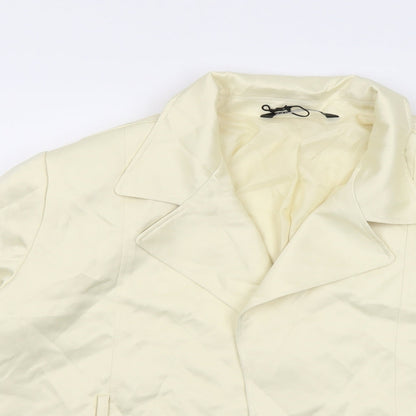Womens UK Size 2XL Zara Yellow Jacket