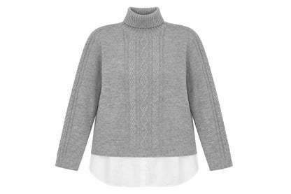 Womens UK Size 8 Dorothy Perkins Grey Pullover Jumper