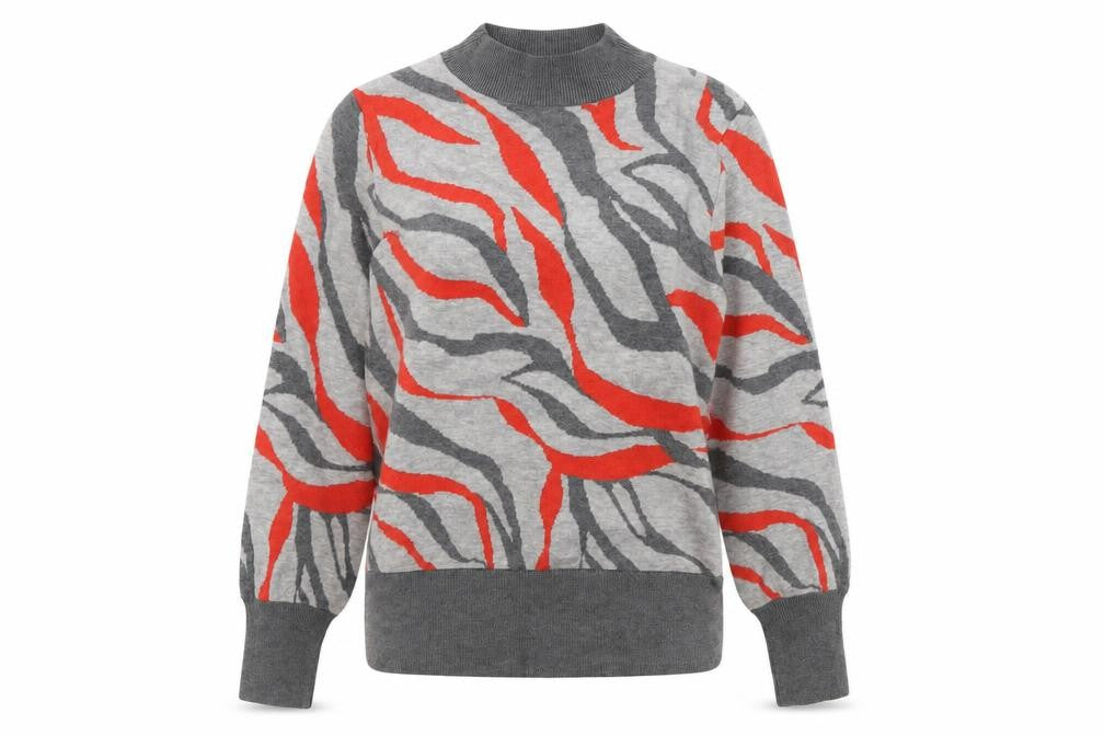 Womens UK Size S Marks and Spencer Grey Pullover Jumper