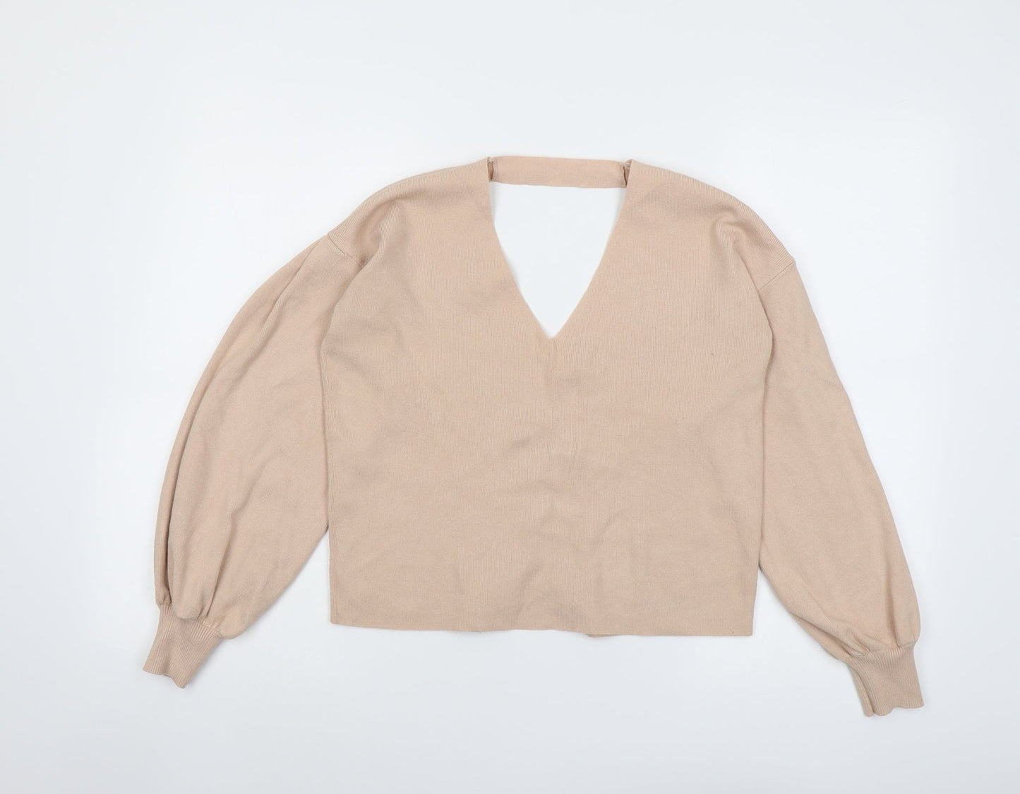 Womens UK Size 8 Miss Selfridge Pink Pullover Jumper