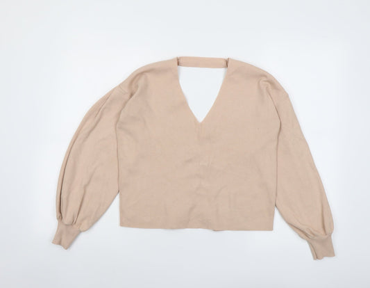 Womens UK Size 8 Miss Selfridge Pink Pullover Jumper