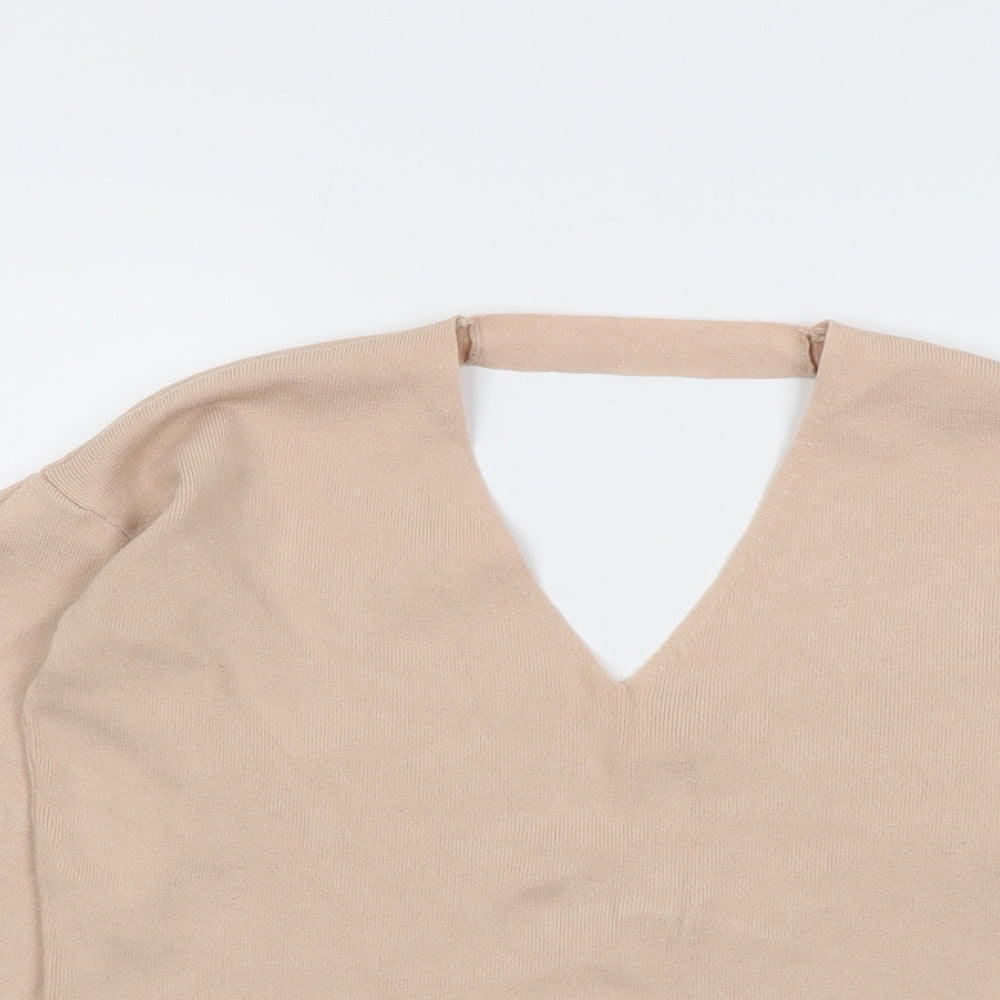 Womens UK Size 8 Miss Selfridge Pink Pullover Jumper