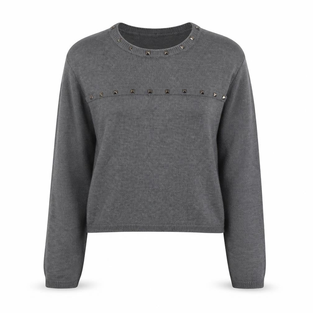 Womens UK Size S H&M Grey Pullover Jumper