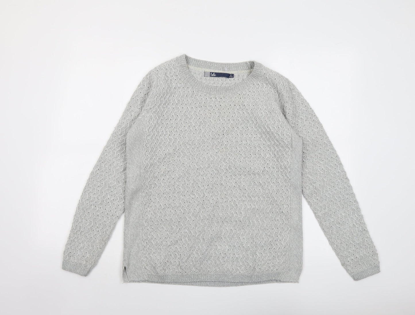 Womens UK Size 10 EWM Grey Pullover Jumper