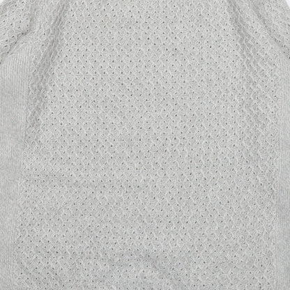 Womens UK Size 10 EWM Grey Pullover Jumper