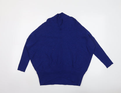 Womens UK Size XS River Island Blue Pullover Jumper