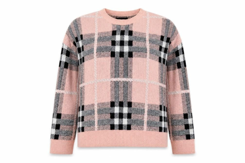 Womens UK Size M New Look Pink Pullover Jumper