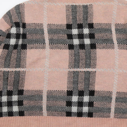 Womens UK Size M New Look Pink Pullover Jumper