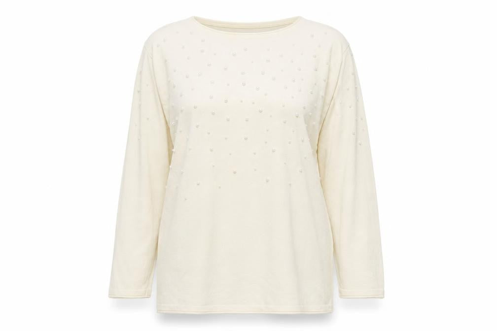 Womens UK Size 8 Rabe Ivory Pullover Jumper
