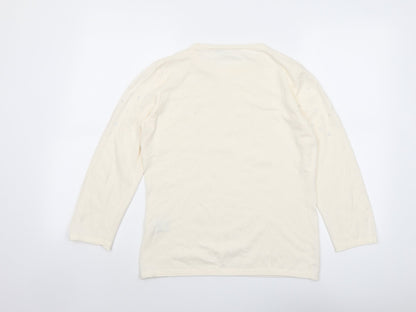 Womens UK Size 8 Rabe Ivory Pullover Jumper