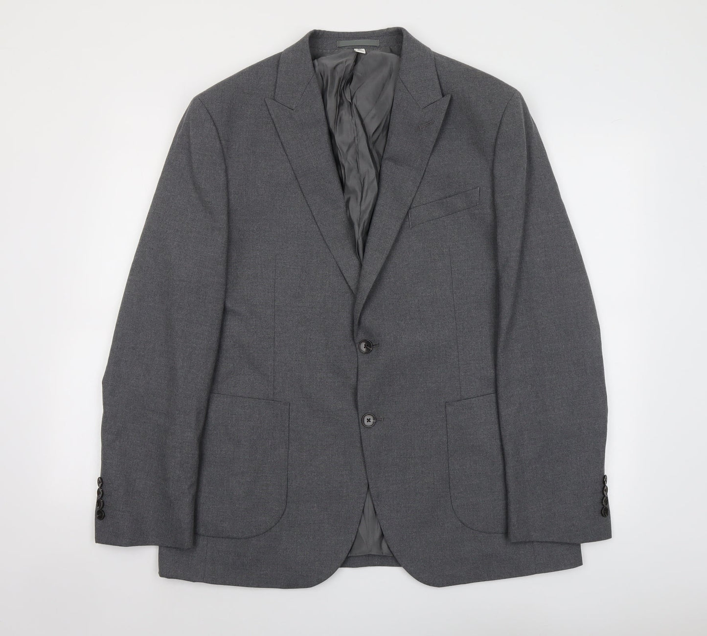 Mens UK Size 42 Marks and Spencer Regular Grey Suit Jacket