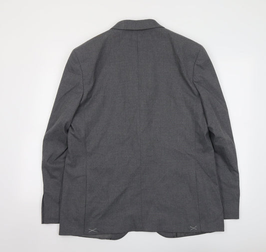 Mens UK Size 42 Marks and Spencer Regular Grey Suit Jacket