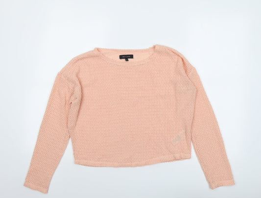 Womens UK Size 8 New Look Pink Pullover Jumper