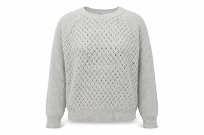 Womens UK Size M Marks and Spencer Grey Pullover Jumper