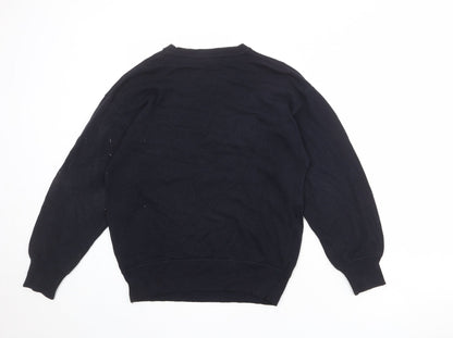 Basler Women's Black Wool Blend Jumper, size 10.