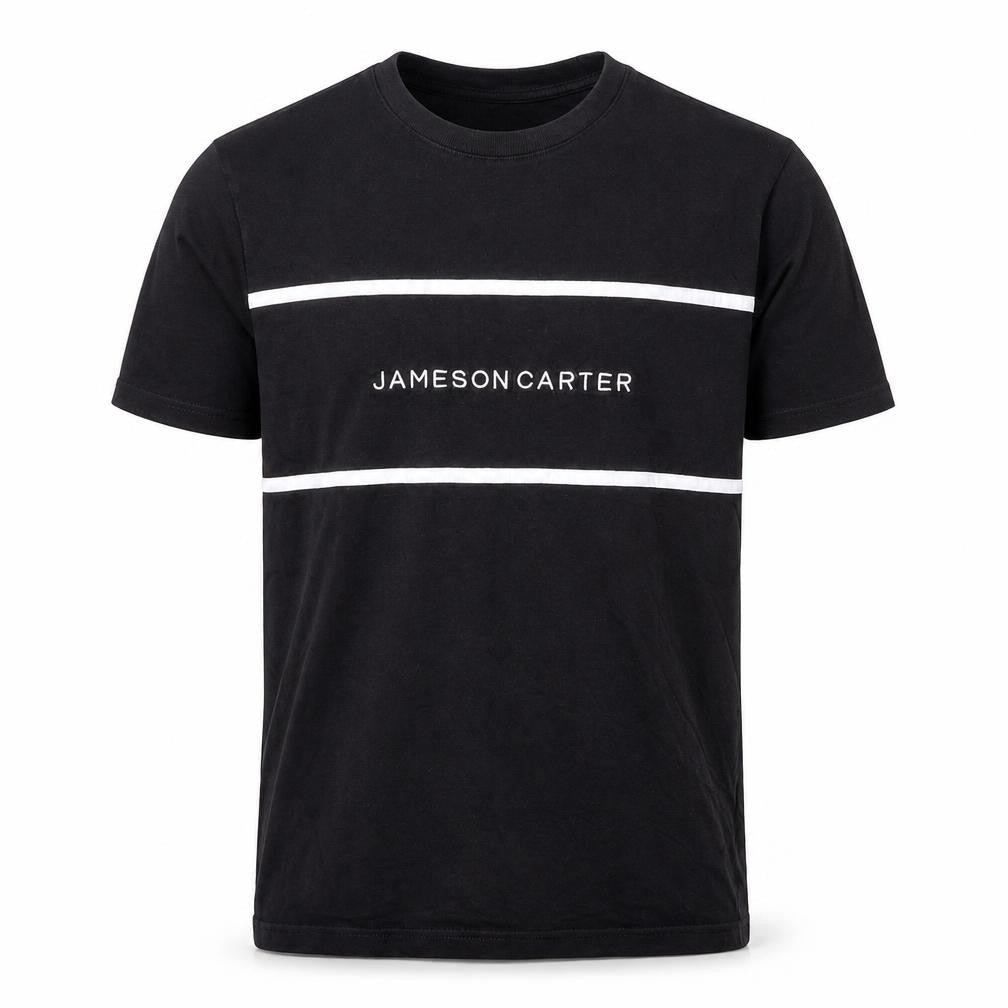 Mens UK Size S Jameson Carter Black  T-Shirt