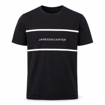 Mens UK Size S Jameson Carter Black  T-Shirt