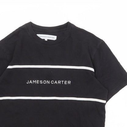Mens UK Size S Jameson Carter Black  T-Shirt