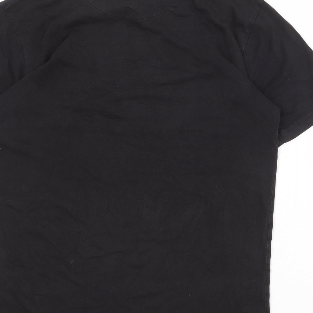 Mens UK Size S Jameson Carter Black  T-Shirt